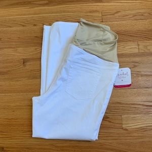 Isabel Maternity White Skinny Jeans